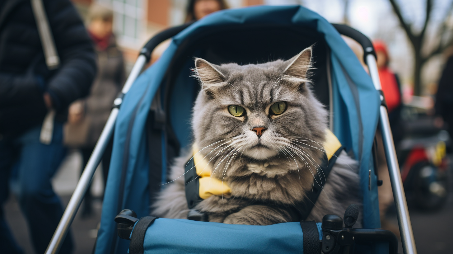 貓咪寵物推車