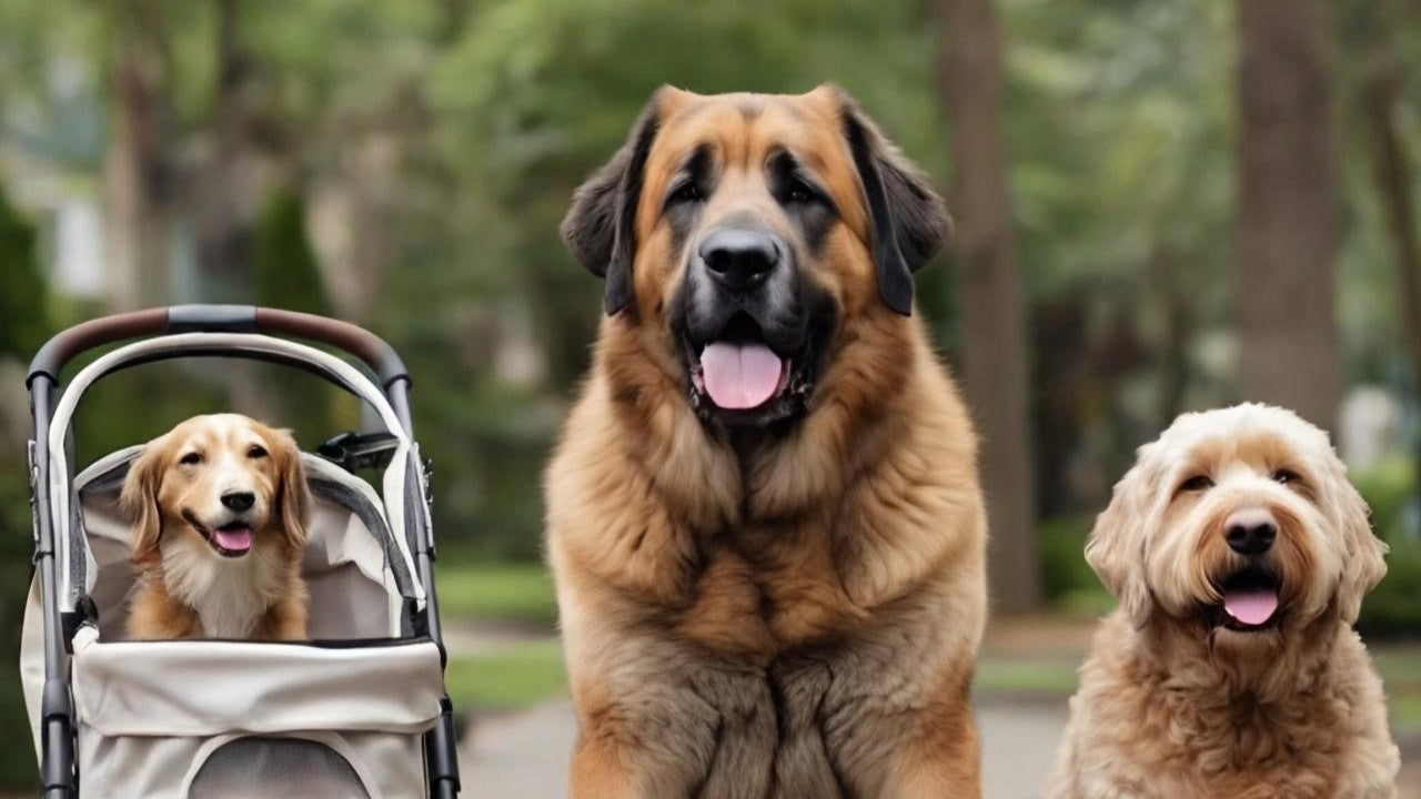大型犬寵物推車