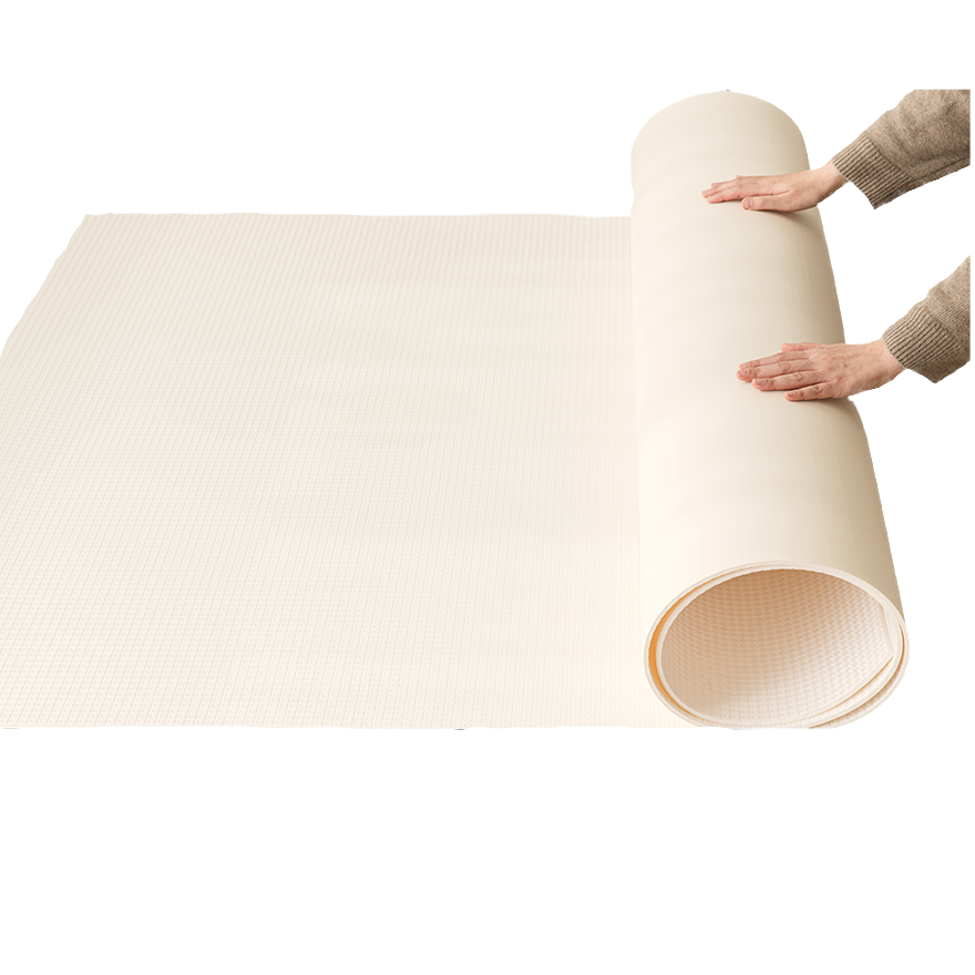 韓國 guruguru 捲式寵物防滑防水地墊|奶油白 - 高品質寵物防滑地墊 - 特價 $TWD 2780|LOVE PET FAMILY