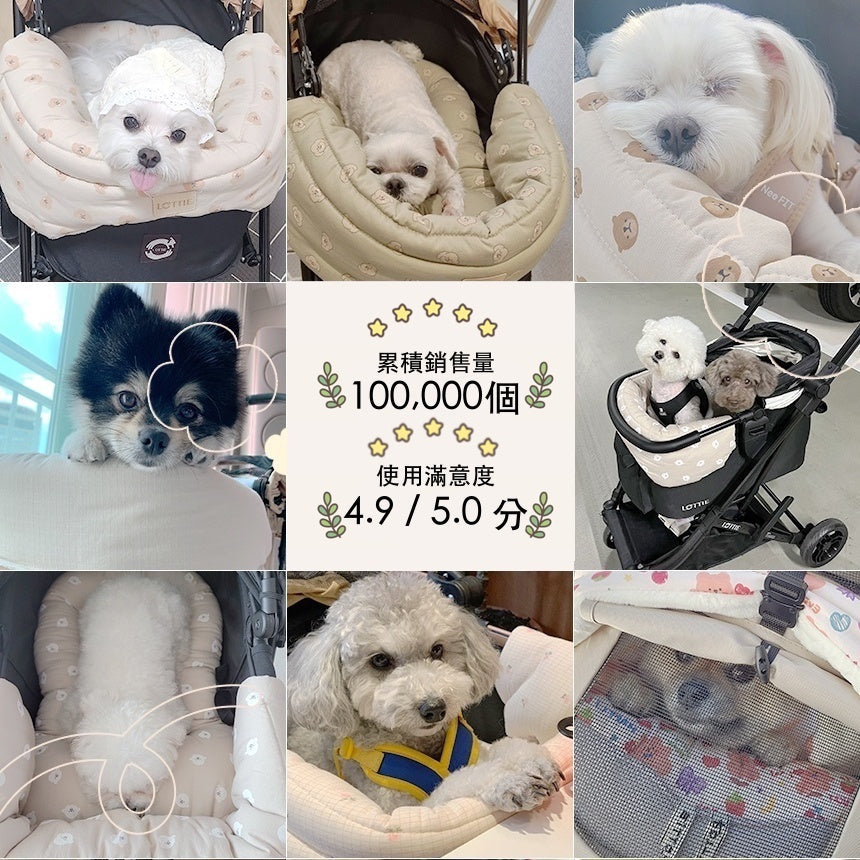 韓國 Rottie 寵物推車配件推車保護套|全車適用|比熊米 - LOVE PET FAMILY