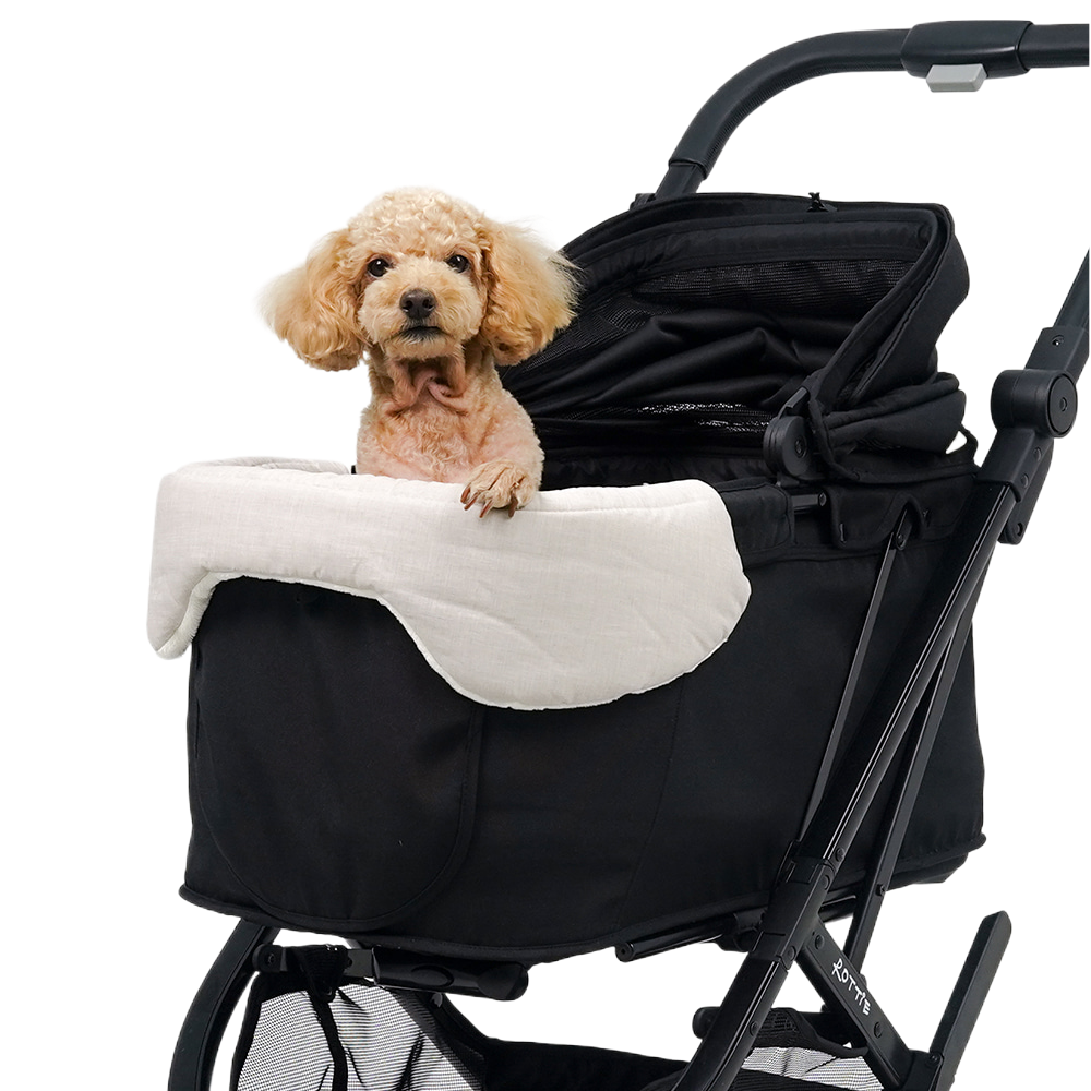 韓國 Rottie 寵物推車配件推車保護套|全車適用|素面款 - 高品質寵物推車 - 特價 $TWD 1080|LOVE PET FAMILY