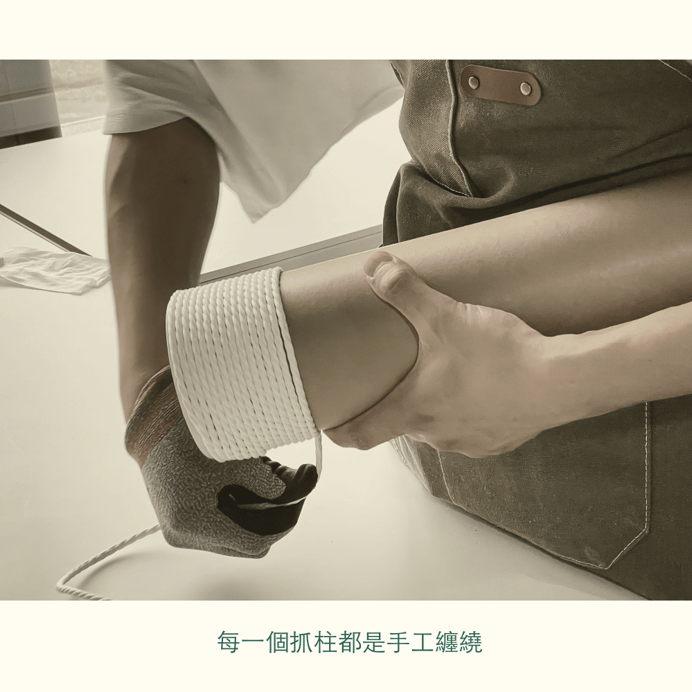 韓國 Fidotail 簇絨墊麻繩貓抓柱|兩層 61cm - 高品質寵物窩 - 特價 $TWD 1080|LOVE PET FAMILY