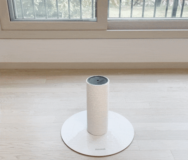 韓國 Fidotail 簇絨墊麻繩貓抓柱|兩層 61cm - 高品質貓抓柱 - 特價 $TWD 2985|LOVE PET FAMILY