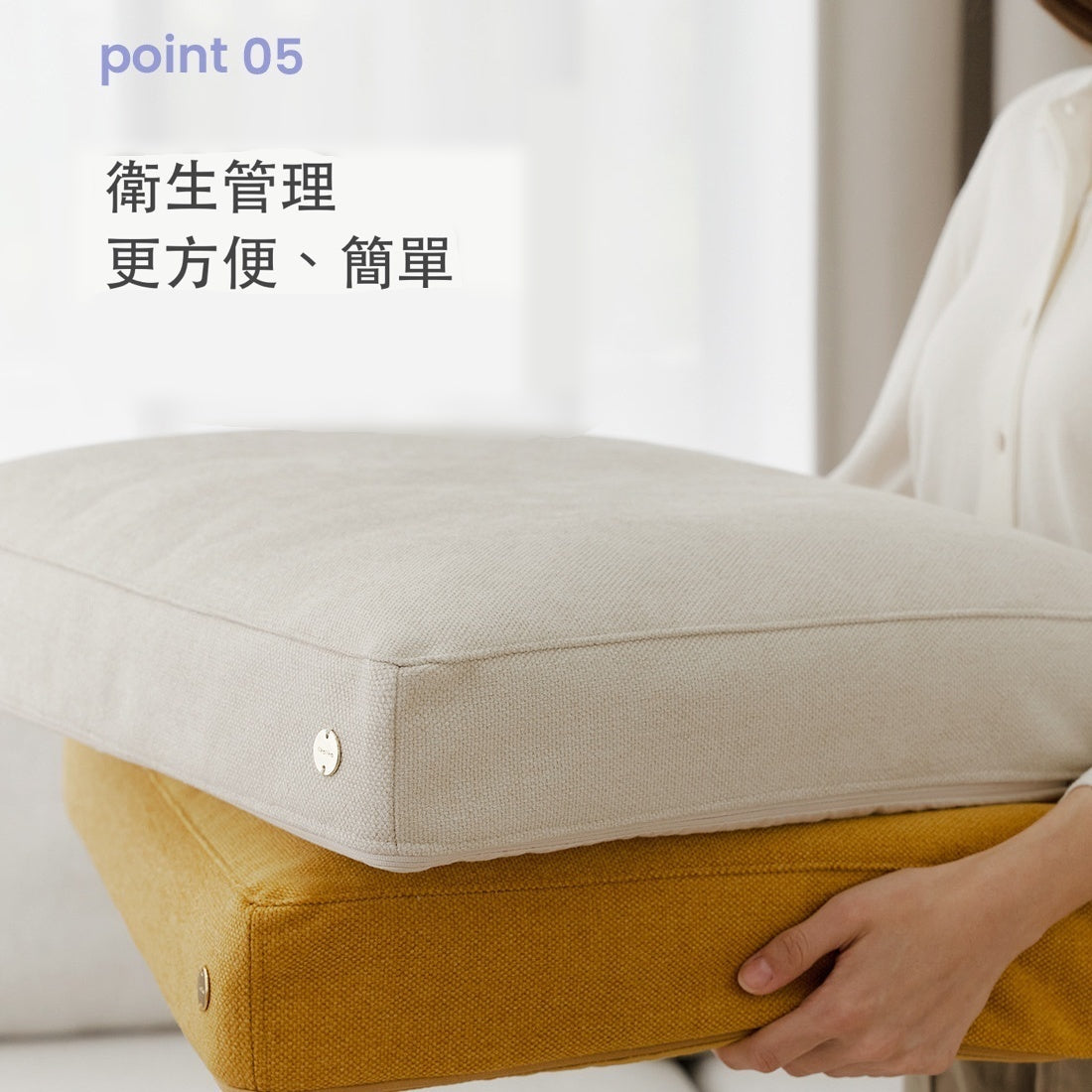 韓國 likalika 雙層結構睡墊式寵物床