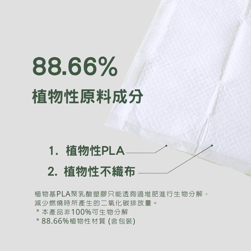 日本 Hoippo 一步步 高效吸收環保寵物尿布墊|植物性 PLA 生物可分解|50片 (S) - 高品質寵物尿墊 - 特價 $TWD 323|LOVE PET FAMILY