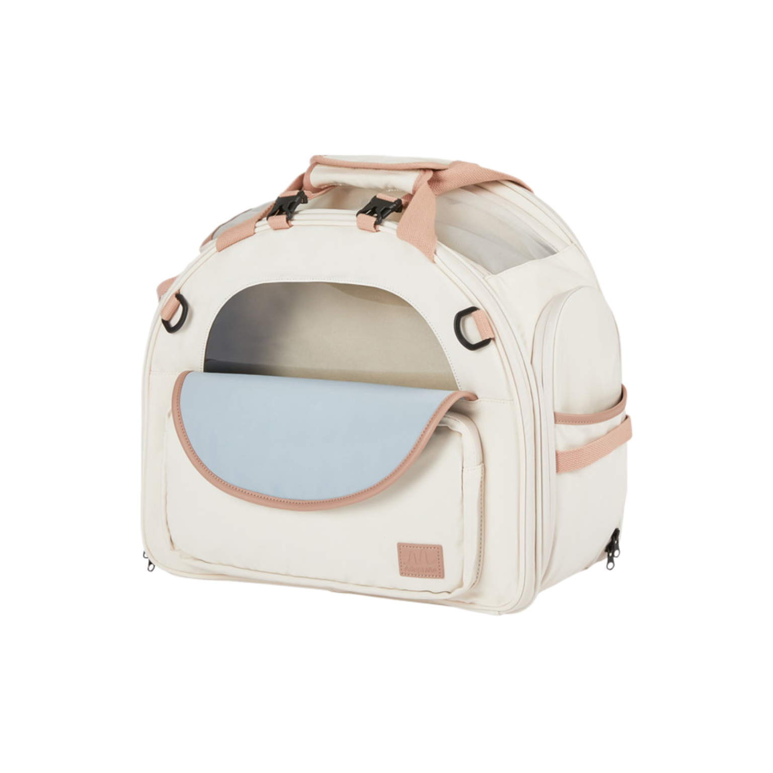 韓國 Adoptme 6合1多功能寵物外出背包|霧霾灰白 - 高品質寵物背包 - 特價 $TWD 3840|LOVE PET FAMILY