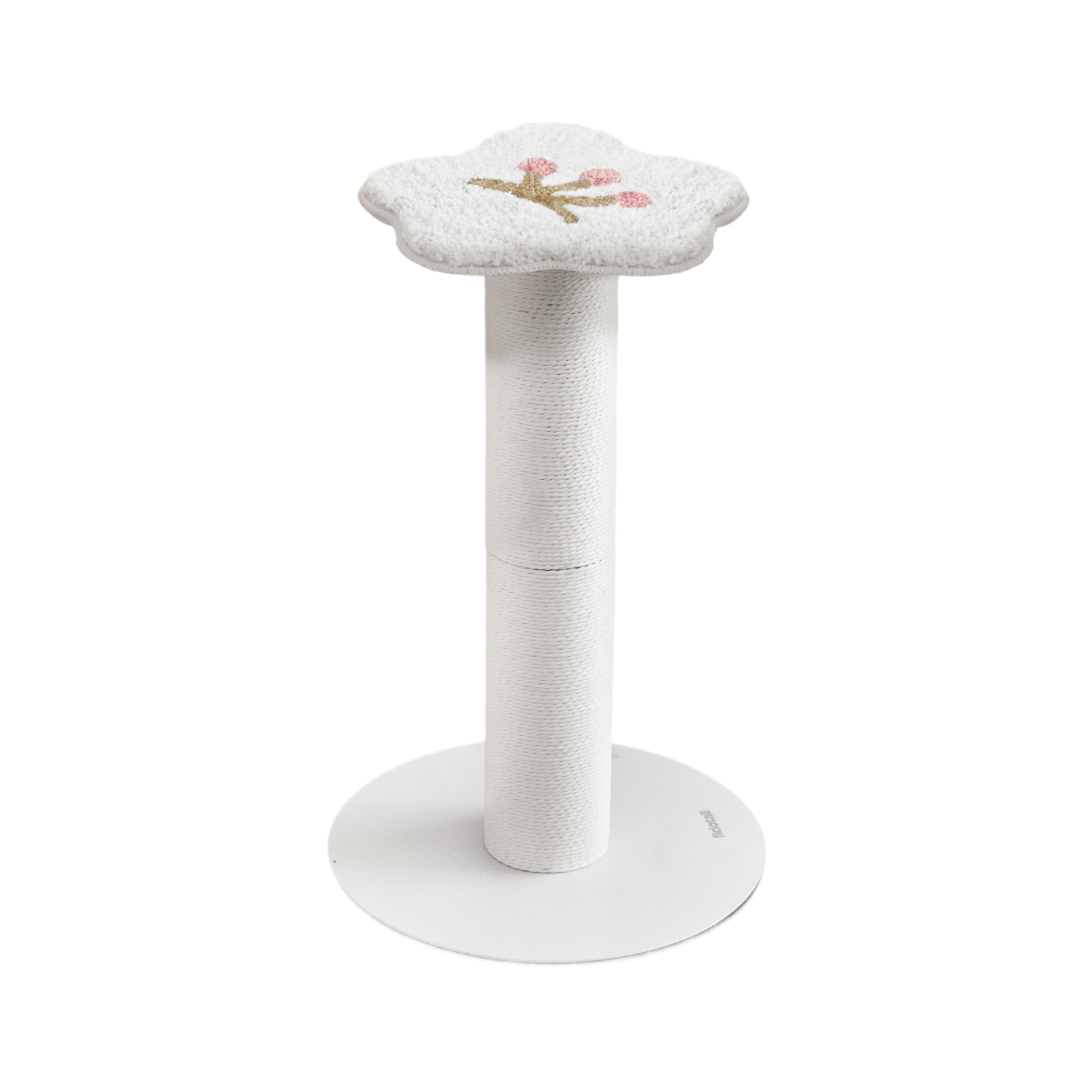 韓国 Fidotail タフトパッド入り麻ひも猫爪とぎポスト｜二層 61cm