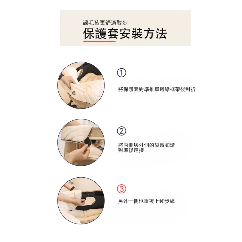 韓國 HARRYSPET 寵物推車配件推車保護套|Premium 系列 - 高品質寵物推車配件 - 特價 $TWD 1404|LOVE PET FAMILY