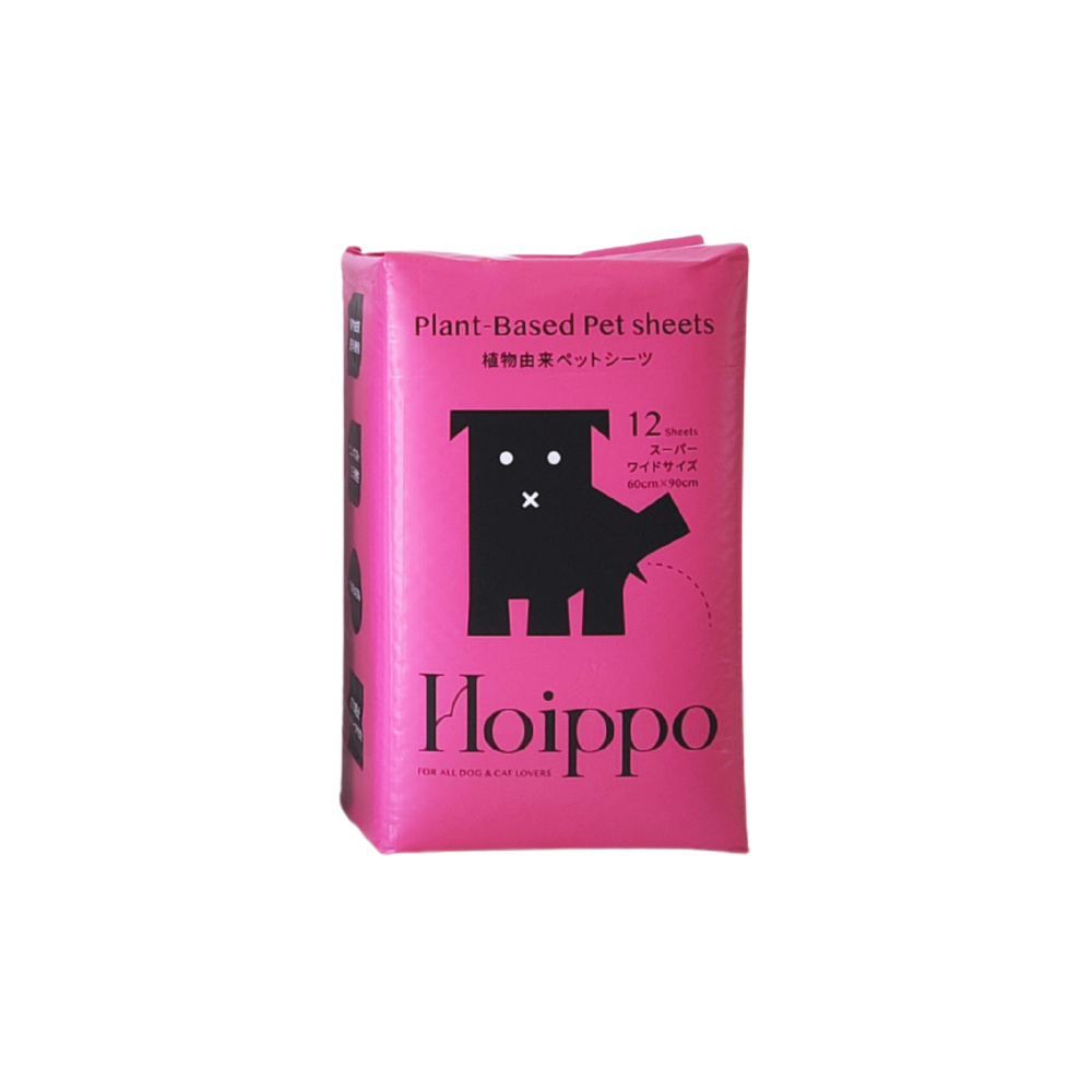 日本 Hoippo 一步步 高效吸收環保寵物尿布墊|植物性PLA生物可分解|12片 (L) - 高品質寵物尿墊 - 特價 $TWD 317|LOVE PET FAMILY