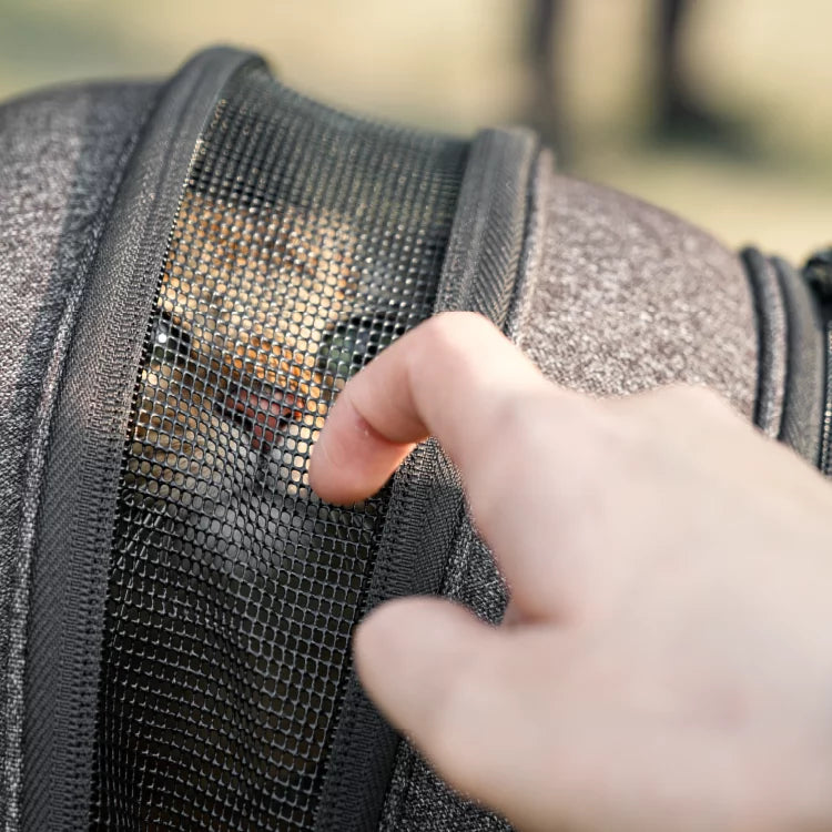 小宅生活 Housmall Living 一包兩用 EGGY 小宅包|沈穩深灰 - 高品質寵物背包 - 特價 $TWD 3230|LOVE PET FAMILY