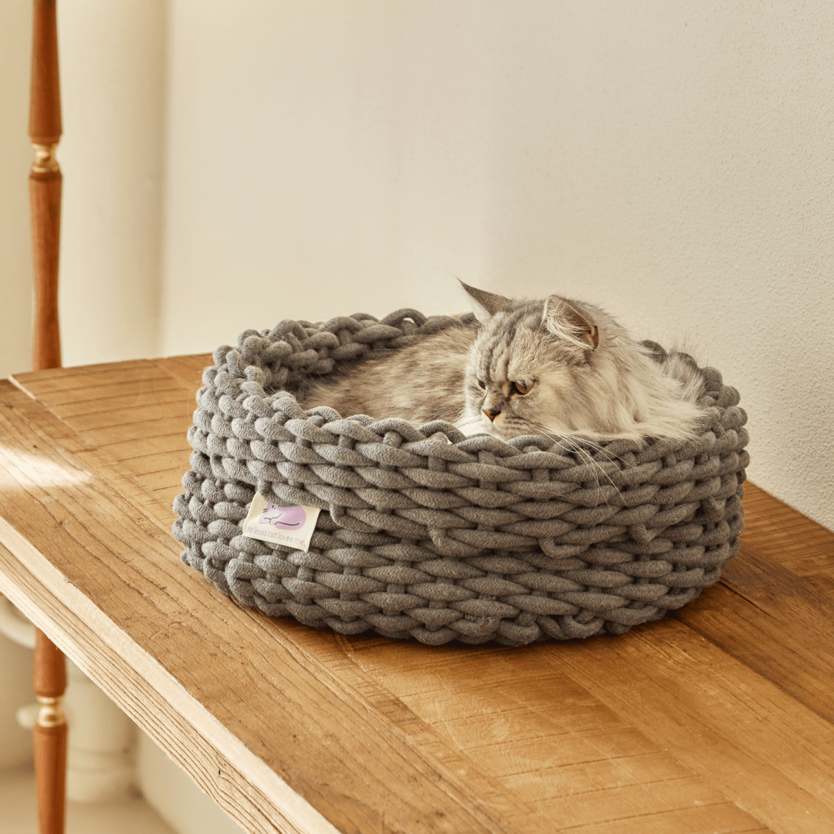 韓國 Fidotail 折疊編織貓窩狗窩寵物窩 - 高品質寵物窩 - 特價 $TWD 1080|LOVE PET FAMILY