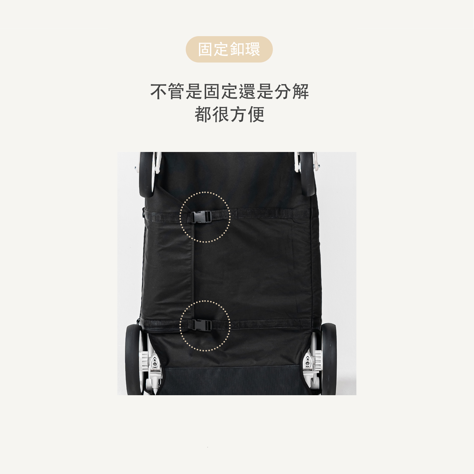 韓國 POMPOLARR PET 寵物推車配件專用旅行包 - 高品質寵物推車配件 - 特價 $TWD 2480|LOVE PET FAMILY