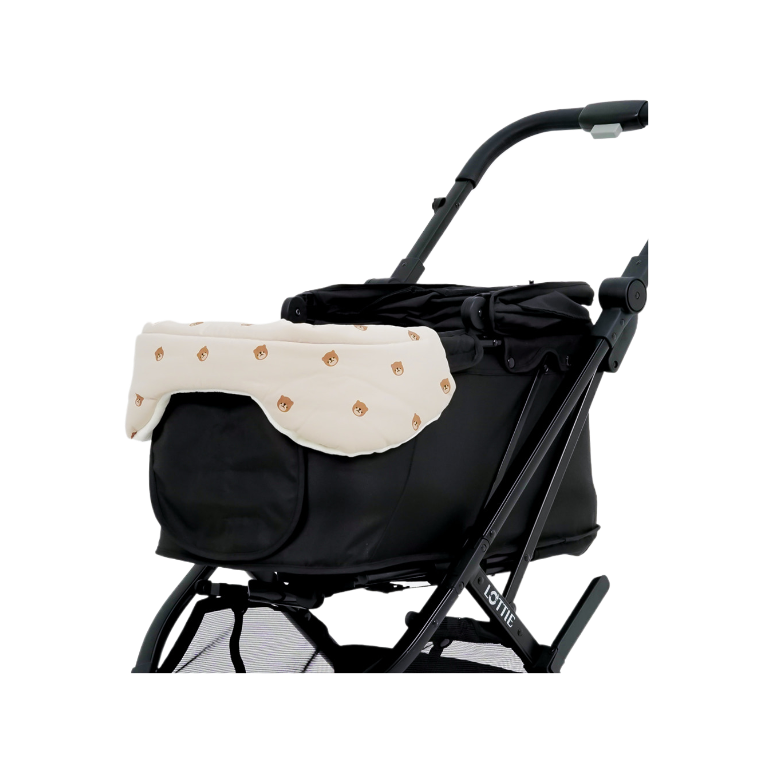 韓國 Rottie 寵物推車配件推車保護套|全車適用|泰迪熊 - LOVE PET FAMILY