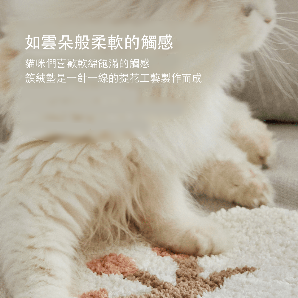 韓國 Fidotail 簇絨墊麻繩貓抓柱|兩層 61cm - 高品質貓抓柱 - 特價 $TWD 2985|LOVE PET FAMILY