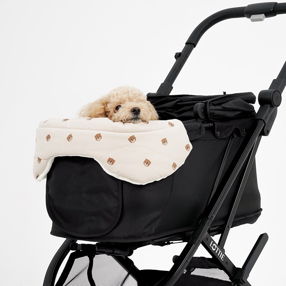 韓國 Rottie 寵物推車配件推車保護套|全車適用|泰迪熊 - LOVE PET FAMILY