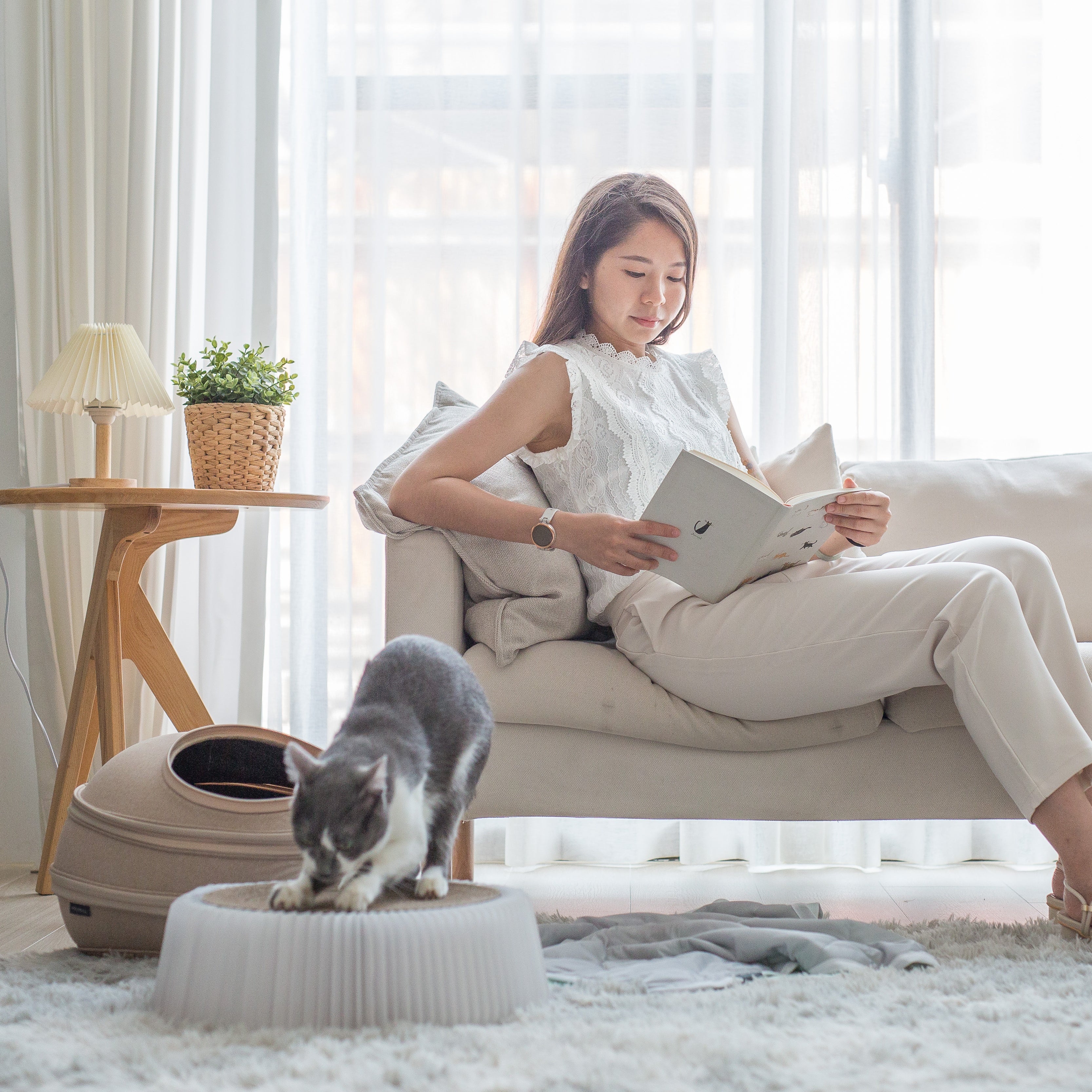 小宅生活 Housmall Living POUF 小宅貓抓板 - 高品質貓抓板 - 特價 $TWD 600|LOVE PET FAMILY