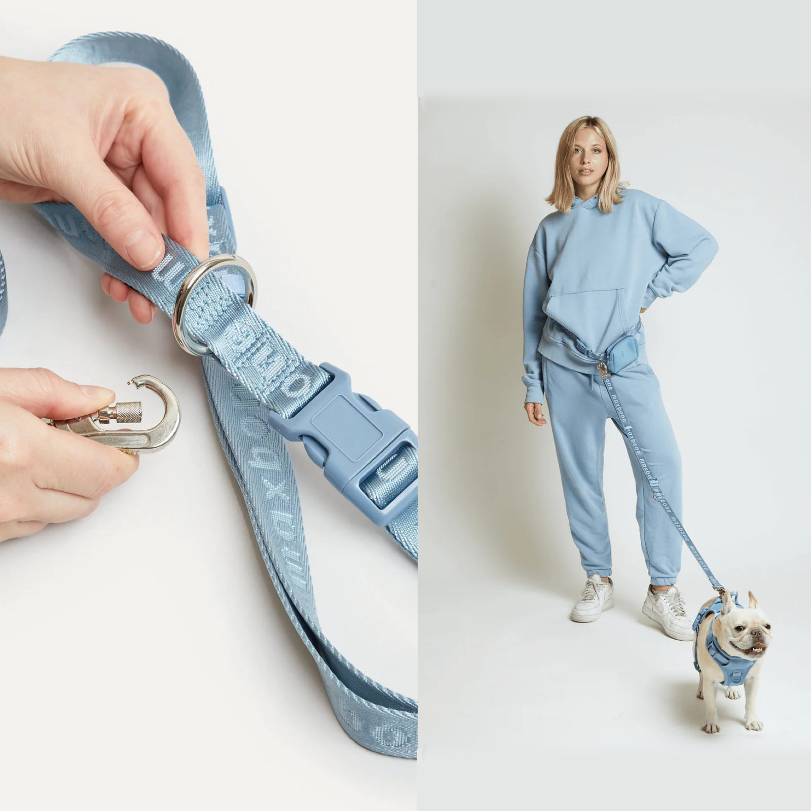 美國 maxbone 馬卡龍多功能免持寵物牽繩 Ease Hands Free Leash