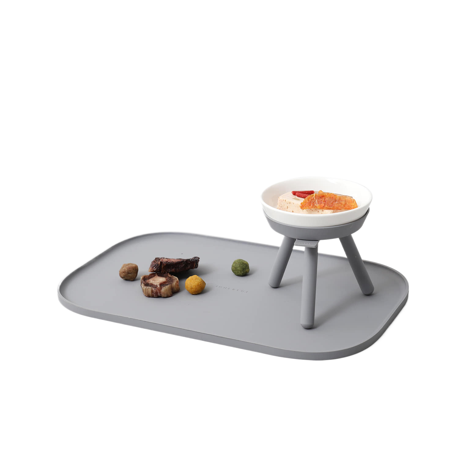 韓國 inherent 矽膠防滑寵物餐墊 Oreo Mat|M size - LOVE PET FAMILY