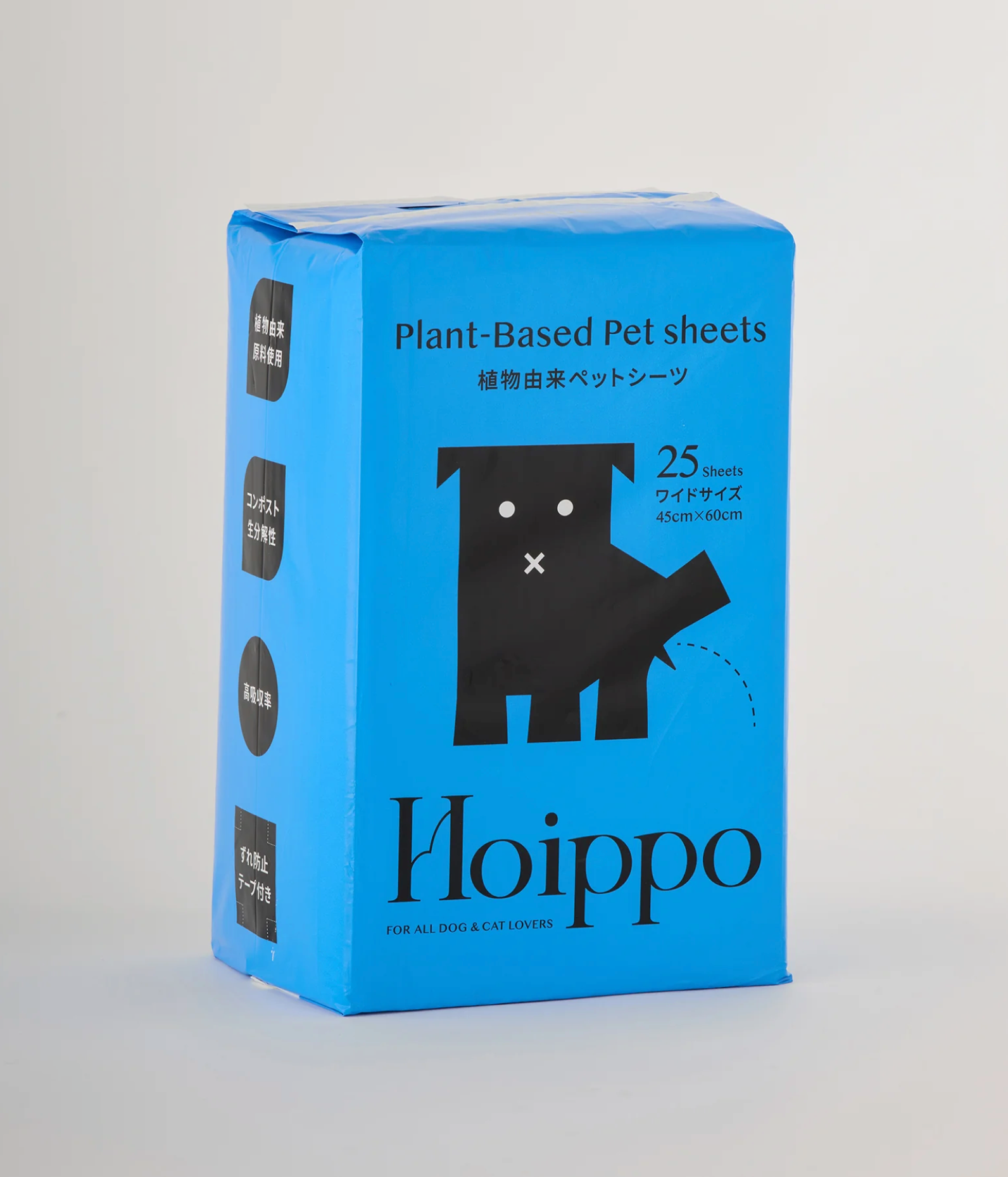 日本 Hoippo 一步步 高效吸收環保寵物尿布墊 | 植物性 PLA 生物可分解 | 25片 (M) - 高品質寵物尿墊 - 特價 $TWD 323|LOVE PET FAMILY