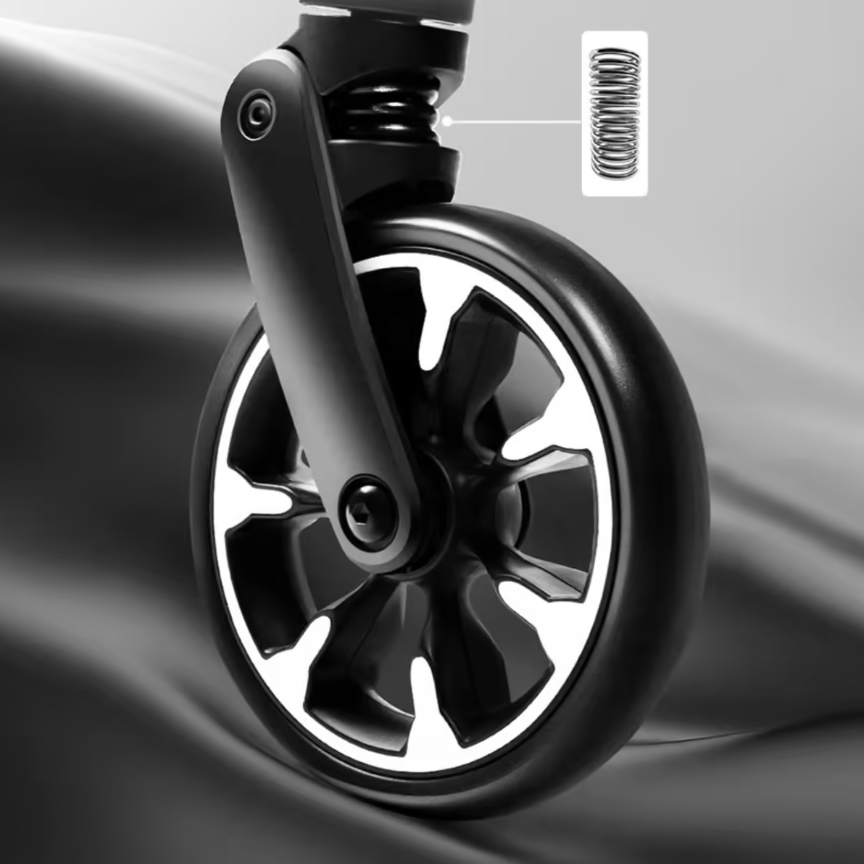日本 Uppapets 雙開敞篷寵物推車 Nero|一秒自動收車|黎明黑 - 高品質寵物推車 - 特價 $TWD 6200|LOVE PET FAMILY