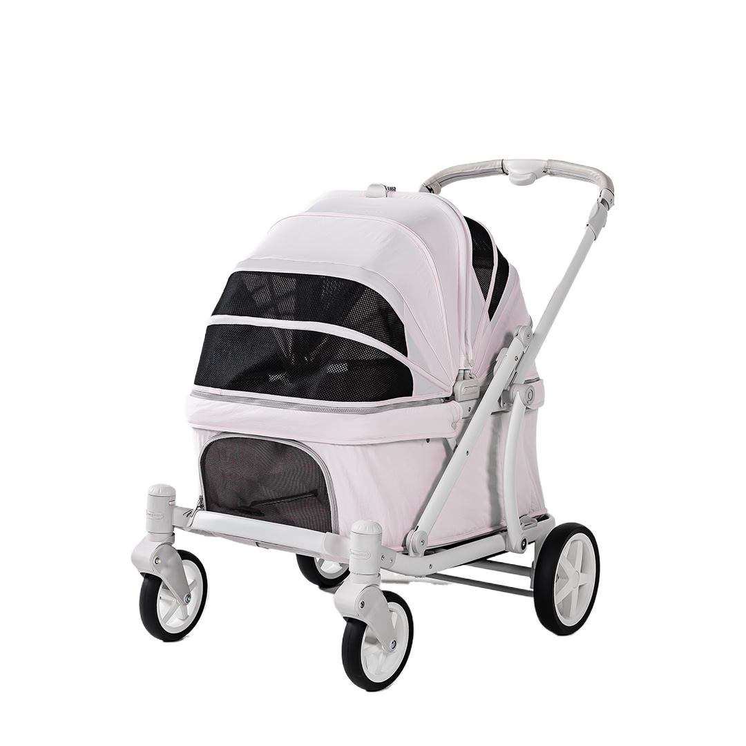 dog stroller korea South Korea POMPOLARR PET low center of gravity double open convertibl