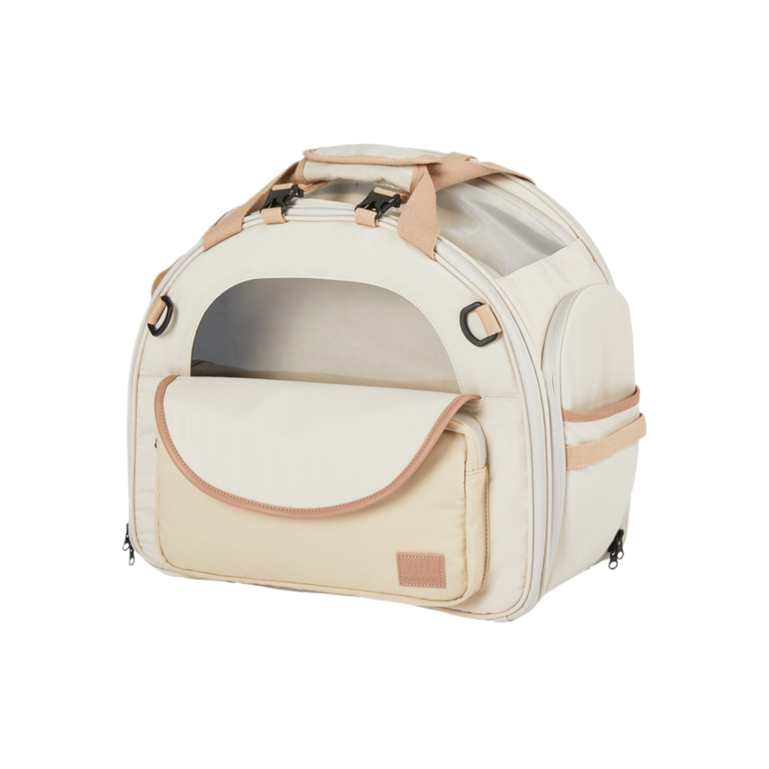 韓國 Adoptme 6合1多功能寵物外出背包|霧霾灰白 - 高品質寵物背包 - 特價 $TWD 3840|LOVE PET FAMILY