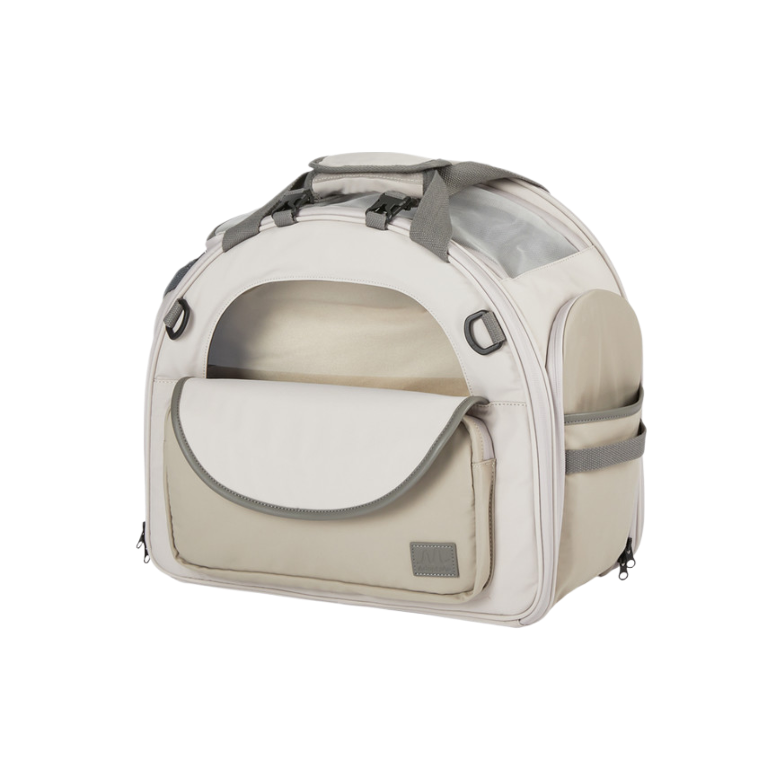 韓國 Adoptme 6合1多功能寵物外出背包|霧霾灰白 - 高品質寵物背包 - 特價 $TWD 3840|LOVE PET FAMILY