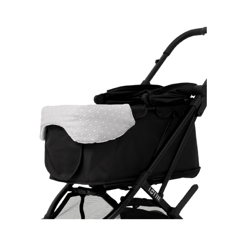 韓國 Rottie 寵物推車配件推車保護套|全車適用|條紋灰