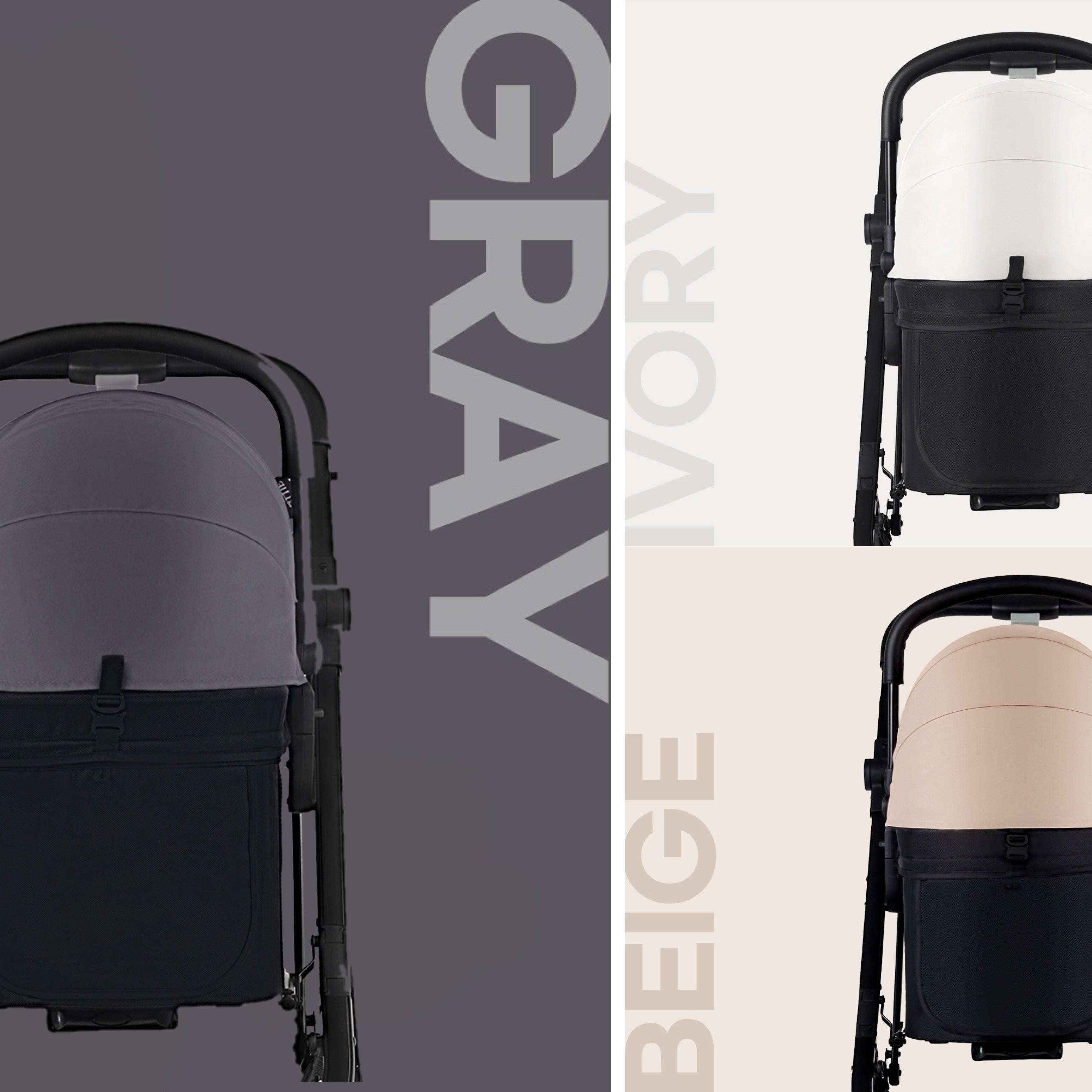 韓國 Rottie 雙開敞篷氣輪寵物推車 Noblesse Dome D|一車三用 分離式提籃 |小麥米 - 高品質寵物推車 - 特價 $TWD 12750|LOVE PET FAMILY