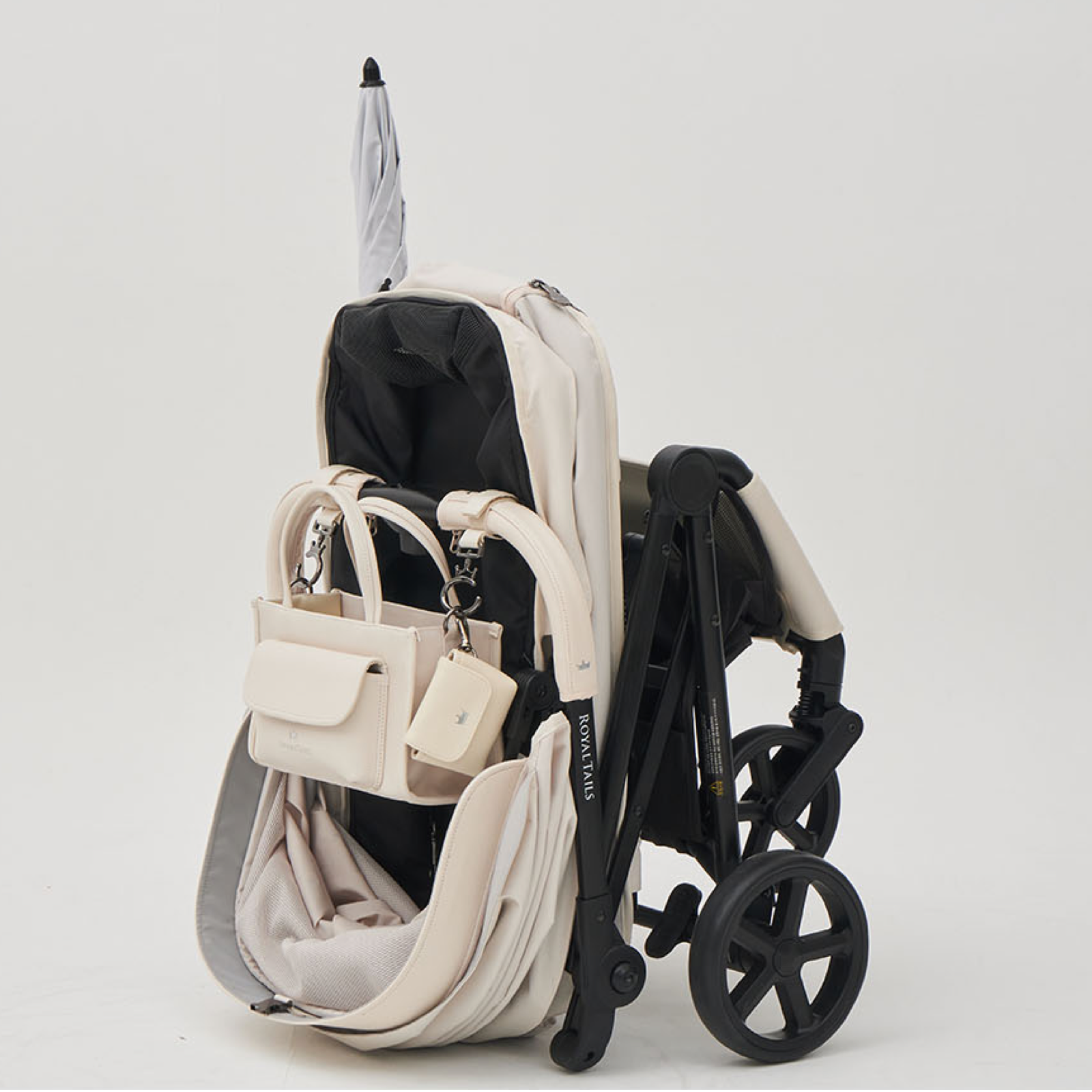 韓國 Royaltails 寵物推車掛袋包|全車適用 - 高品質寵物推車配件 - 特價 $TWD 4980|LOVE PET FAMILY