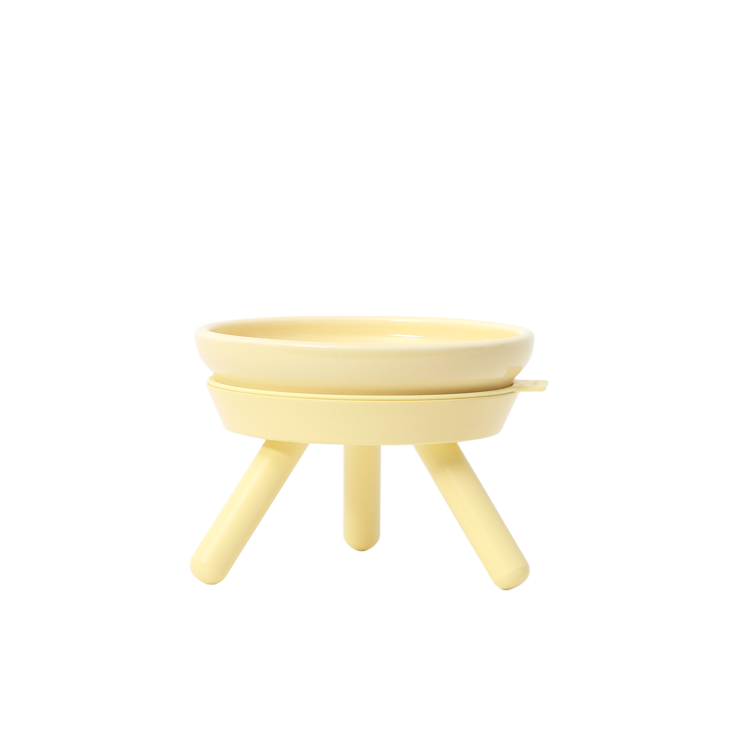 韓國 inherent 不銹鋼寵物碗架組 oreo chu|陶瓷碗短腳 - 高品質寵物碗架組 - 特價 $TWD 1272|LOVE PET FAMILY