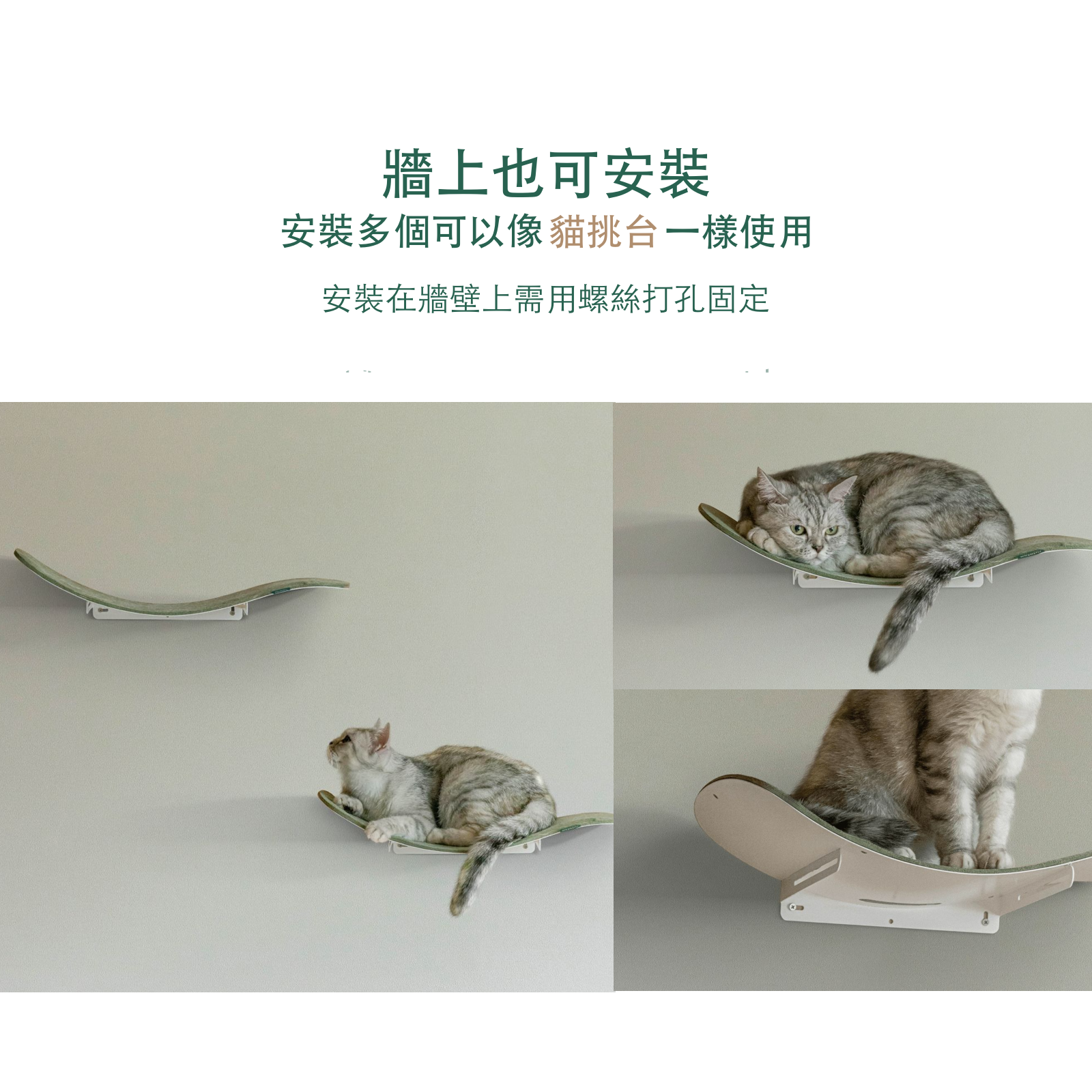 韓國 Fidotail 毛氈波浪窗邊貓抓板 - 高品質貓抓板 - 特價 $TWD 2300｜LOVE PET FAMILY