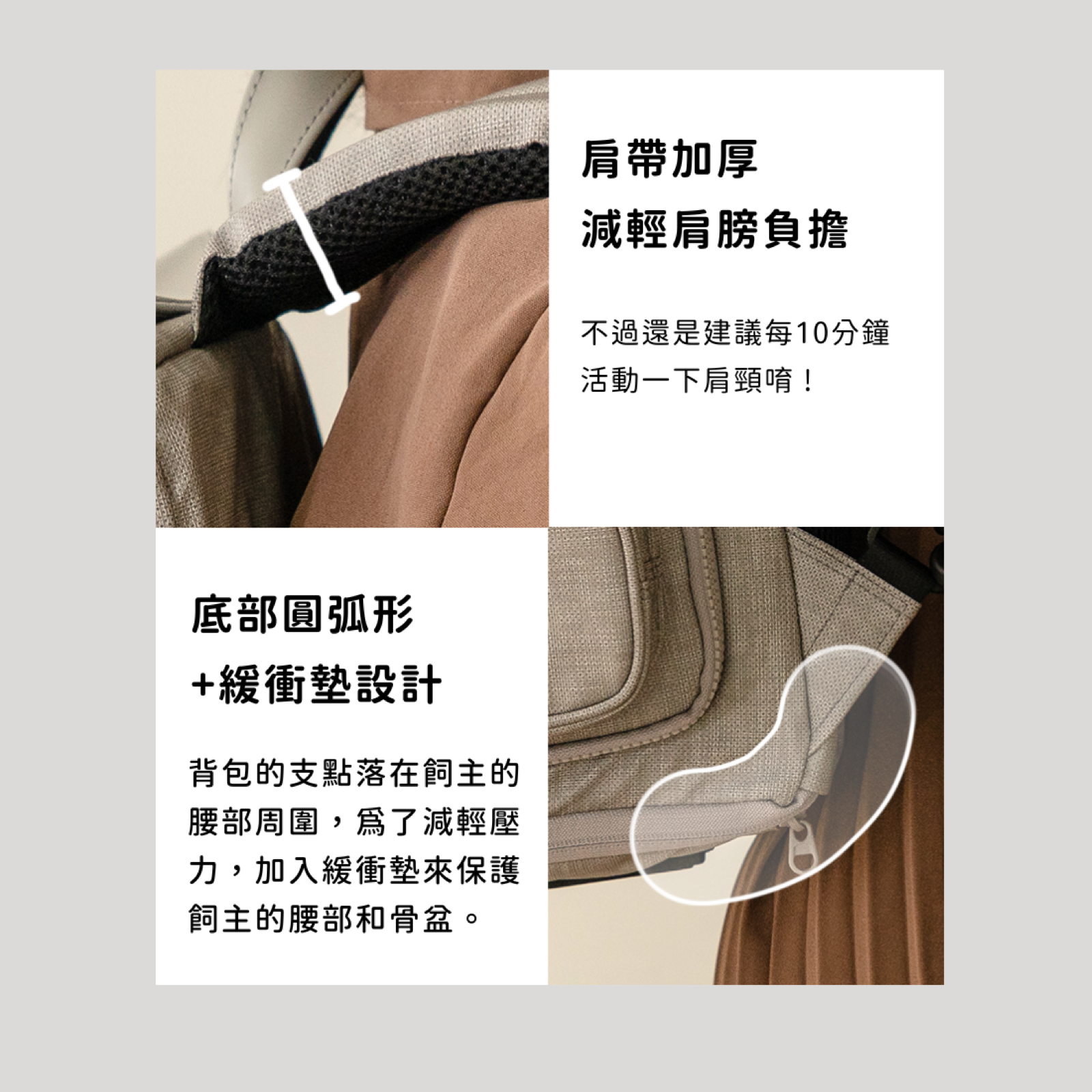 韓國 guruguru 後背式寵物外出包 WEGOBAG｜M size 9 kg 以下適用 - 高品質寵物背包 - 特價 $TWD 6300｜LOVE PET FAMILY