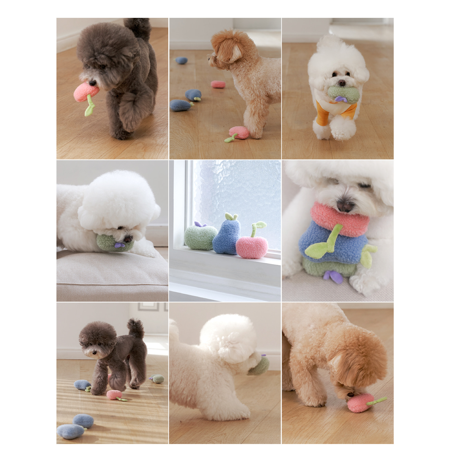 韓國 likalika 水果系列貓狗玩具